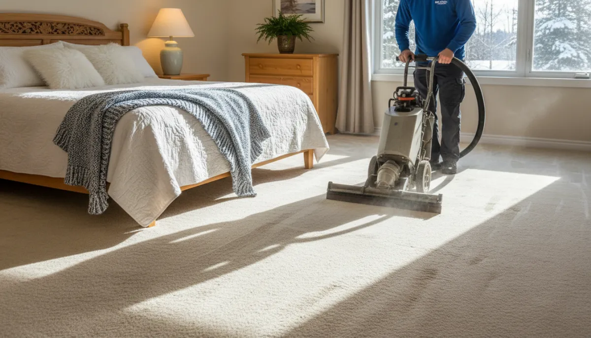 Lakefront property in Callander, Ontario near Callander Bay where Carpet Cleaning North Bay provides professional carpet cleaning services