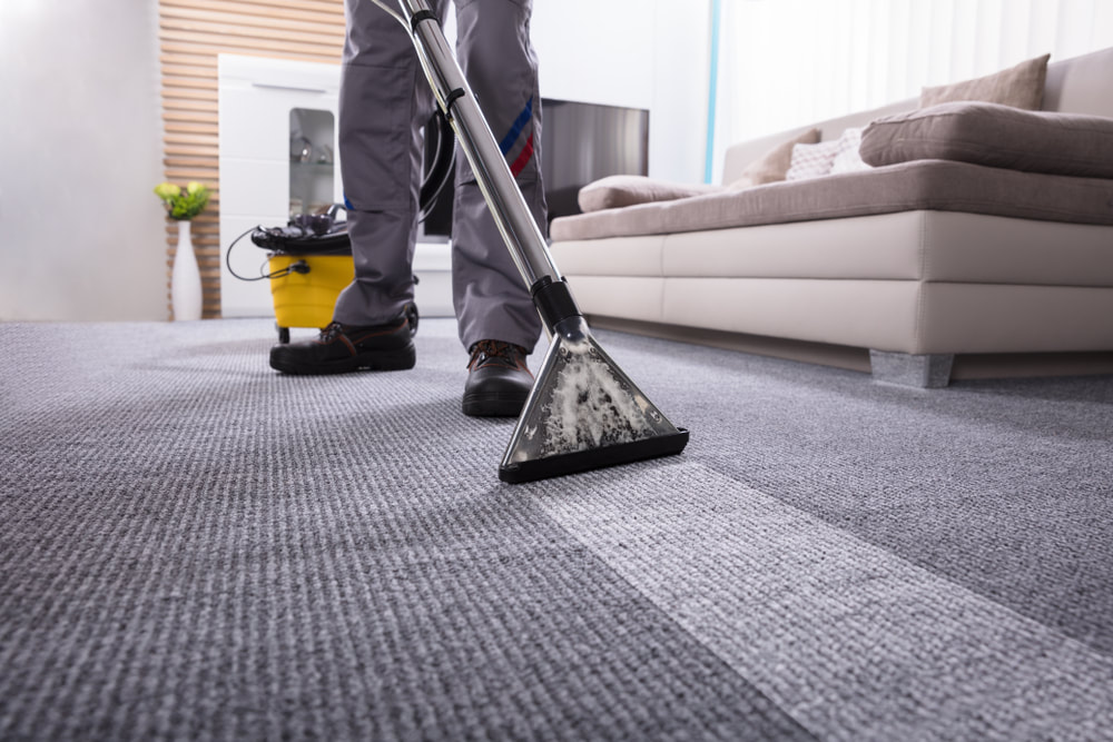 Professional commercial carpet cleaning