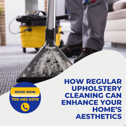 How Regular Upholstery Cleaning Can Enhance Your Home's Aesthetics 