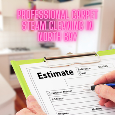 professional carpet steam cleaning in North Bay