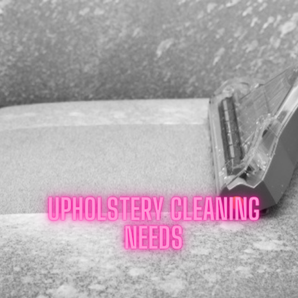 upholstery cleaning needs